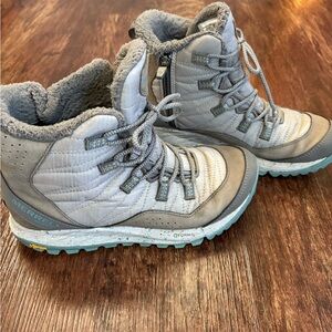 Merrell Antora Sneaker Boot Waterproof | Women’s 8.5 | Gray Paloma | Vibram Sole